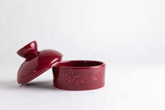 Hijaz Collection Ceramic Date Jar – Red