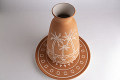 Najd Sgraffito Ceramic Vase