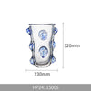 Blue Tears Flower Vase