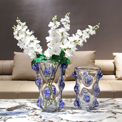Blue Tears Flower Vase