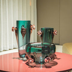 Green Lake Decorative Glass Vase