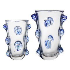 Blue Tears Flower Vase