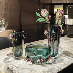 Green Lake Decorative Glass Vase