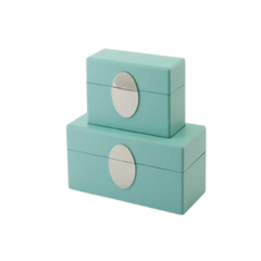 Tiffany Matte Stainless Steel Storage Box