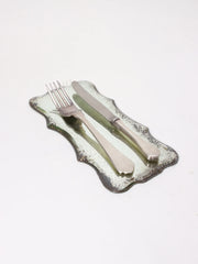 Firenze Silver Mirror Long Coaster