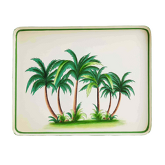 Flora Palm Tree Serving Tray
