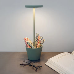 Zafferano Poldina Reservo Table Lamp – Green