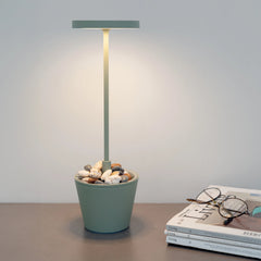 Zafferano Poldina Reservo Table Lamp – Green
