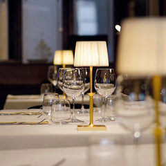 Zafferano Poldina Classic Table Lamp – Matt Gold