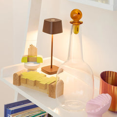 Zafferano Bilia Glass Bottle –  Golden Yellow Cap