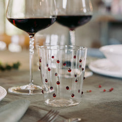 Zafferano Party Tumbler Set – Red