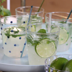 Zafferano Party Tumbler Set – Blue