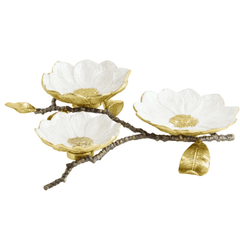 Michael Aram Vintage Bloom Triple Dish