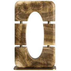 Jade Sculptural Ornament - Beige