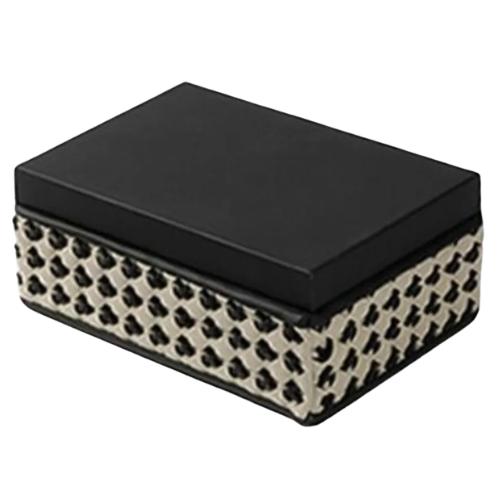 Leather Storage Box – Black