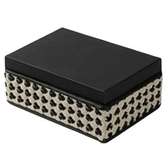 Leather Storage Box – Black