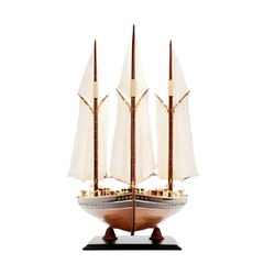 Atlantic Handcrafted Wooden Ship Model