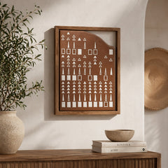 Najd Framed Ceramic Wall Panel