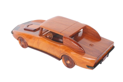 Chevrolet Corvette 1970 Wooden Model Car