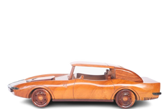 Chevrolet Corvette 1970 Wooden Model Car