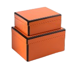 Heaven & Earth Storage Box –  Orange
