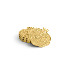 Michael Aram Pomegranate Coaster - 6 Pecies