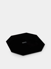 Octo Silver Mirror Placemat Octagonal Glass Charger