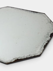 Octo Silver Mirror Placemat Octagonal Glass Charger